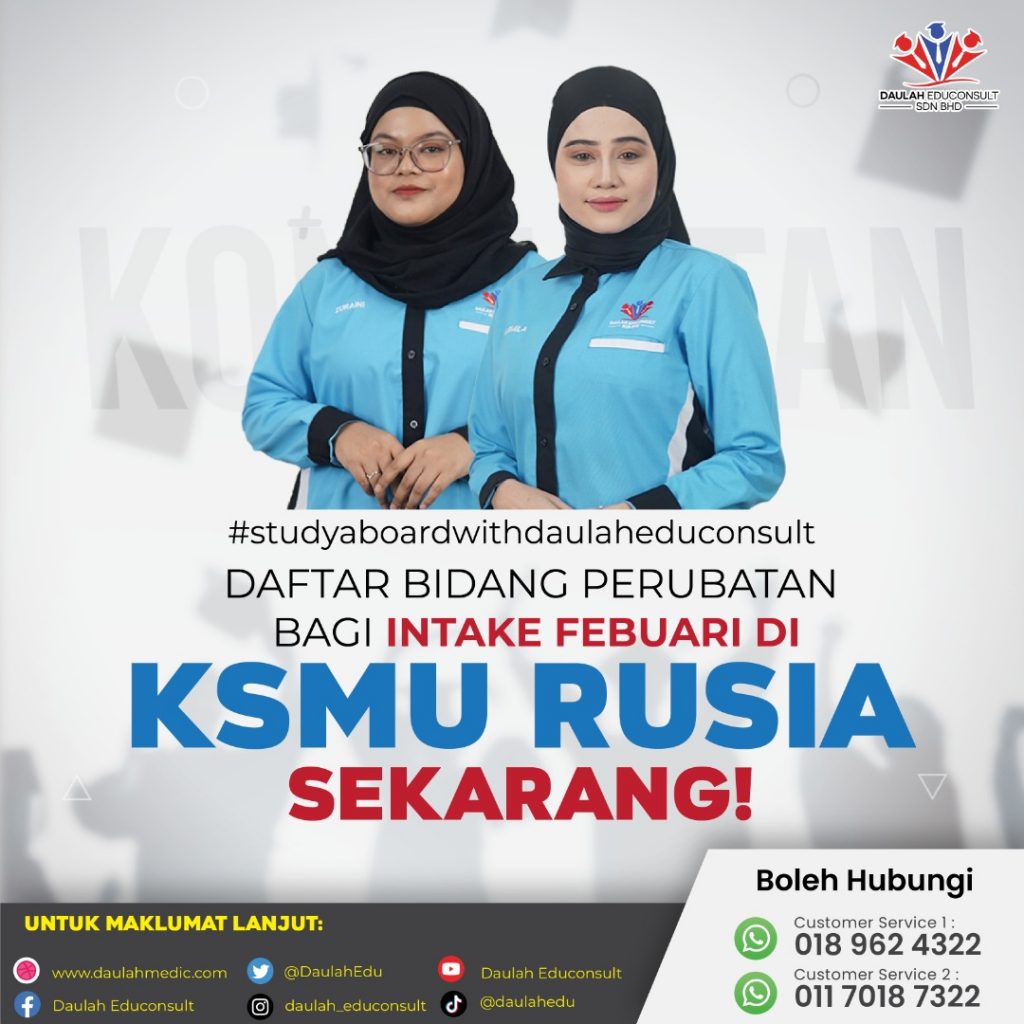 Daftar Perubatan Di Ksmu Rusia Bermula Dari Trial Spm