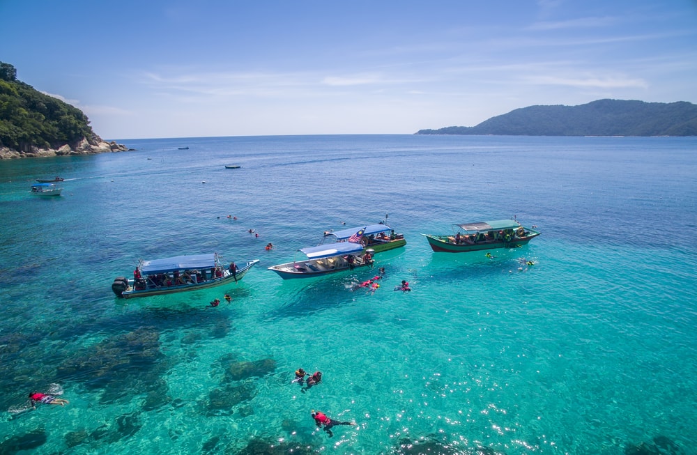 snorkelling