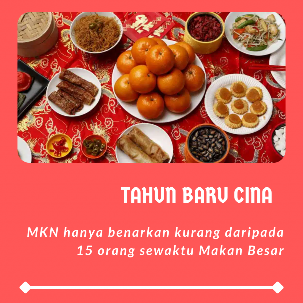 MKN Benarkan Makan Besar Pada  Tahun  Baru  Cina  Tidak 