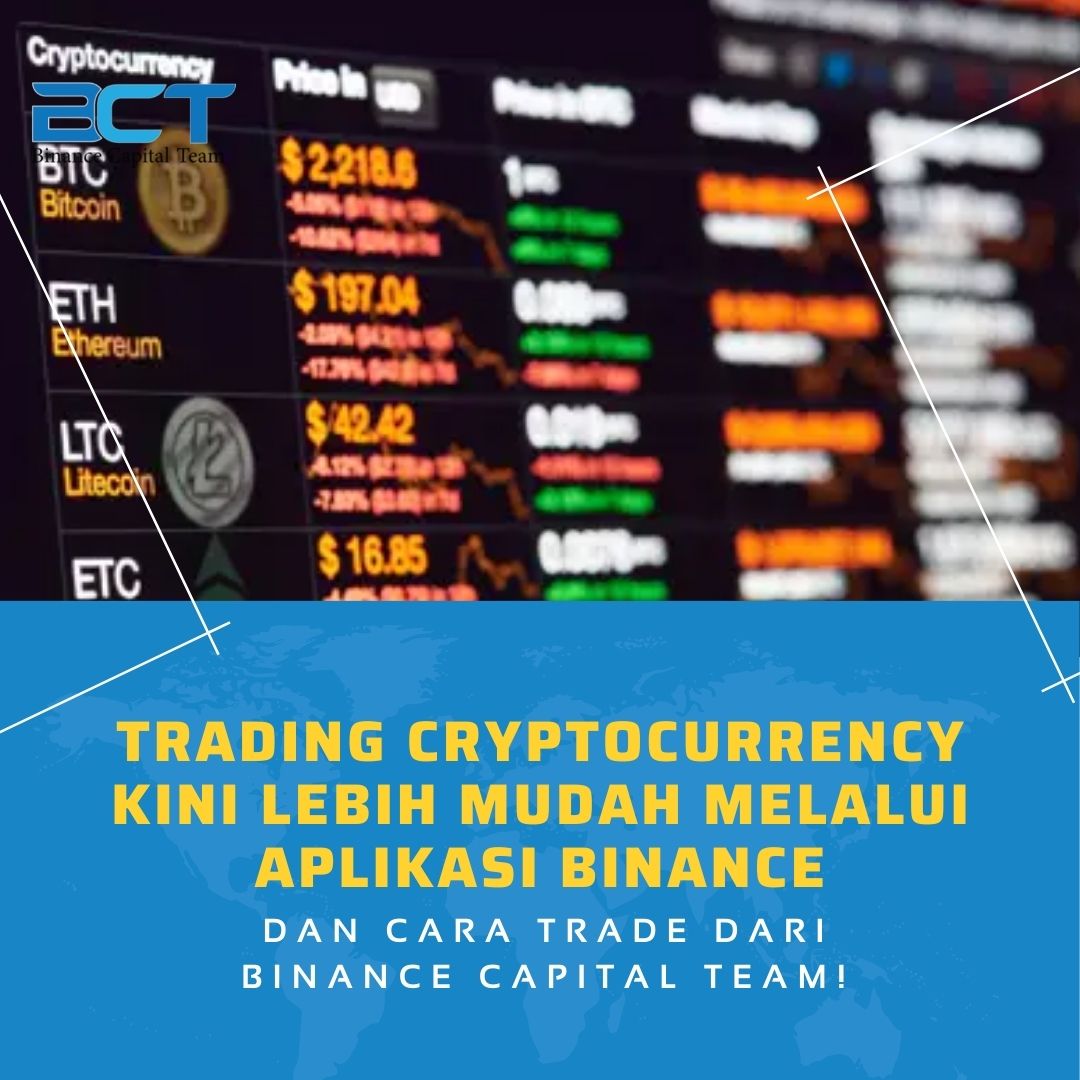 Trading Cryptocurrency Kini Lebih Mudah Melalui Aplikasi Binance Dan
