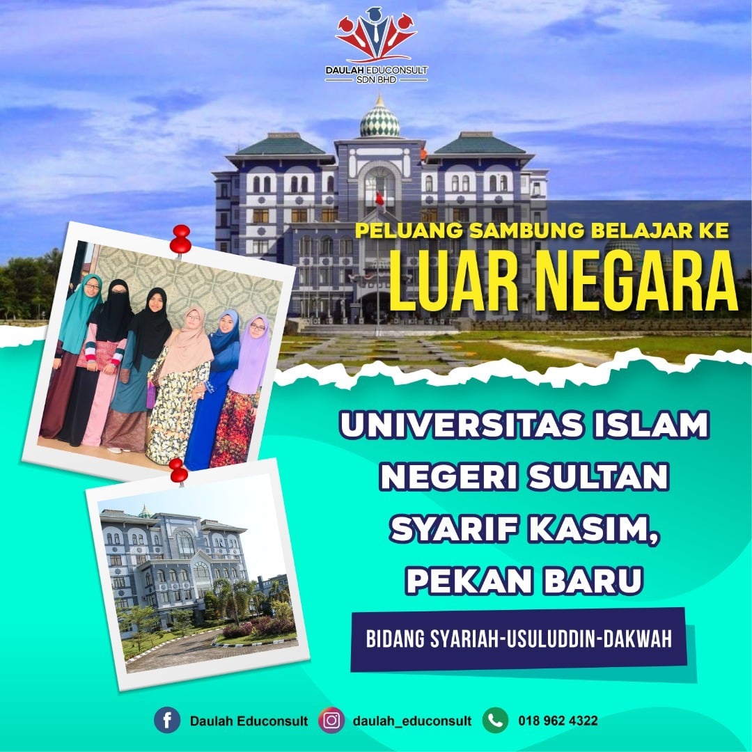 Peluang Sambung Belajar Ke Luar Negara Di Universitas Islam Negeri ...