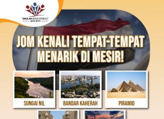 Kenali 5 Tempat Menarik Wajib Anda Lawati di Mesir !