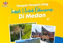 Tempat-Tempat yang Indah untuk Dikunjungi di Medan, Indonesia.