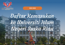 Daftar Kemasukan ke UIN SUSKA Riau, Indonesia
