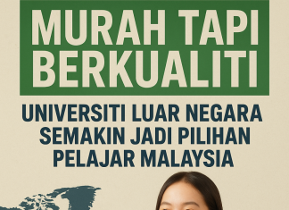 Belajar di Luar Negara Tak Semahal Yang Disangka